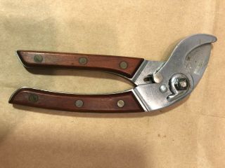 Vintage Heavy Duty Stainless Steel Craftsman 8633commercial Pruning Shears Usa