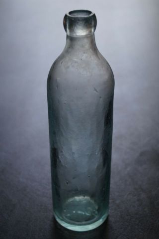 Tall Antique Blob Top Hires Root - Beer Soda Bottle