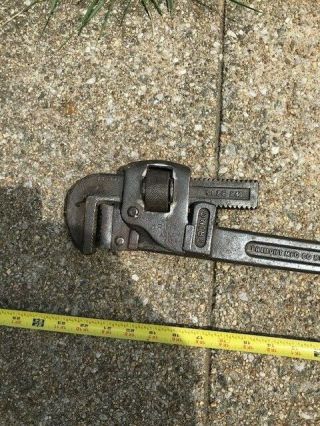 Vintage Trimo 24 Inch pipe wrench 2