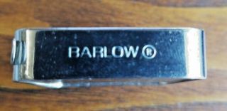 Vintage Barlow Advertising 6 Foot Tape Measure GOLD BOND Building Products 3