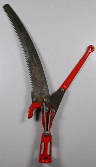 Vintage Pennsylvania Saw Corp Tree Branch Pruning Pole Saw - Made In Usa