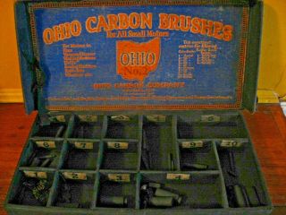 A Brush w/ Greatness Ohio Carbon Brushes Kit•No.  2•Great Vtg Ads/Inserts 2