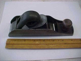 Antique Lakeside Like Stanley No.  130 Double End Block Plane Bullnose Reversible