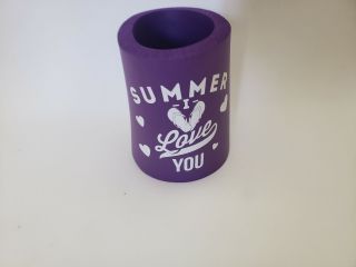 Summer I Love You Can Holder Coozie Perfect For Summer