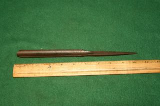 Vintage Signed Spear & Jackson 5/8” Gouge Chisel Tang Wood Carving Tool Inv Eh29