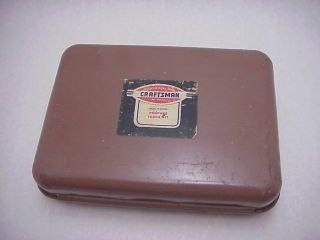 Vintage Craftsman Propane Torch Kit - Metal Box With Parts