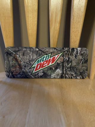 Camo Can Koozie/ Slap On Can Cooler - Mountain Dew Limited Edition