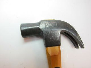 Vintage antique Philadelphia Tool Co.  carpenters claw hammer. 3