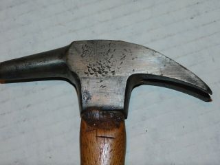 Vintage Antique Old Plumb Anchor Logo Claw Hammer