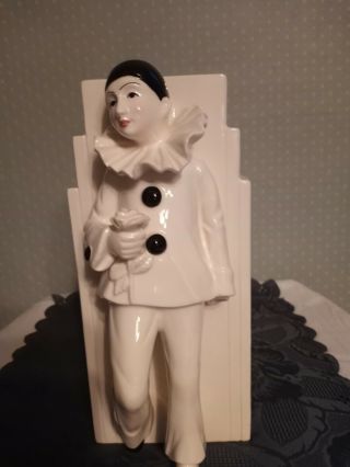 Pierrot Harlequin Clown Vase,  Taste Setter By Sigma,  70 