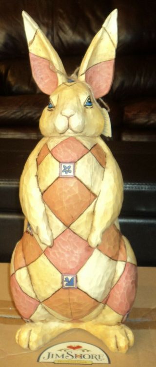 Jim Shore - Heartwood Creek Rabbit Statue By Enesco - C4002238 -