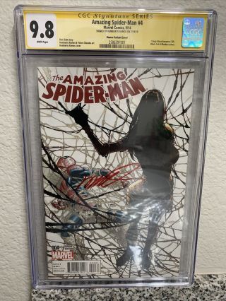 The Spider - Man 4 Ss Cgc 9.  8 Humberto Ramos.  First Silk Appearance.