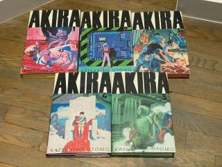 Akira Graphitti Designs : Complete Set Volumes 1,  2,  3,  4 & 5