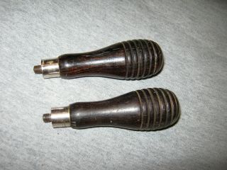 Stanley No.  67 Spoke Shave Right And Left Rosewood Handles