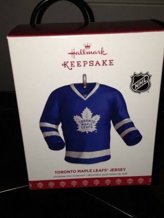2017 Hallmark Ornaments Toronto Maple Leafs Jersey National Hockey League