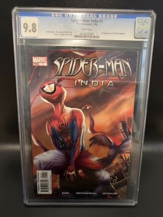 Spider - Man India 1 Cgc 9.  8