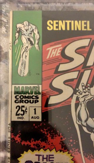 SILVER SURFER 1 CGC 6.  0 OW P 1968 MARVEL ORGIN 1ST SOLO SERIES TALES OF WATCHER 5