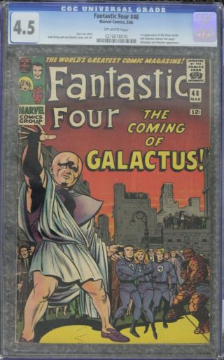 Fantastic Four 48 Cgc 4.  5 1st Silver Surfer & Galactus