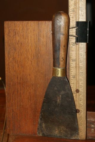 Antique J.  Sorby Pallet Knife Scraper Trowel Sheffield England 2 - 3/4 "