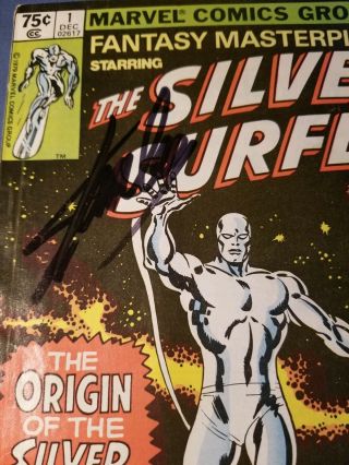 Stan Lee Signed The Silver Surfer 1 Marvel Comic Book AUTHENTIC AUTOGRAPH 5