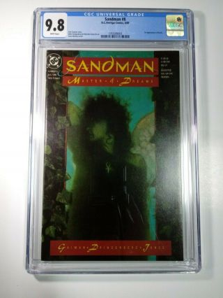 Sandman 8 Cgc 9.  8 1st Death Dc Vertigo Comics Neil Gaiman Netflix Show Hot Book