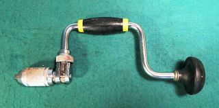 Stanley Made In England Brace Drill No 144 - 8 Inch Mk4 Hand Drill
