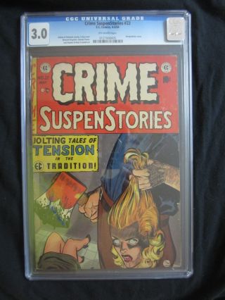 Crime Suspenstories 22 (apr - May 1954,  Ec)