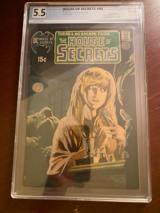 House Of Secrets 92 Pgx 5.  5 1st Swamp Thing Not Cgc