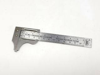 Vintage General Tools No.  729 Machinist Caliper - Advertising For Union Carbide