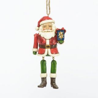Jim Shore Hwc Santa Dangling Ornament 4034415 Offer