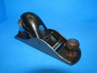 Parts - As - Is Sargent No 107 Wood Block Plane Vbm Very Best Made W/ Cracked Cap