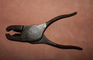 Vintage Lock Line Ross Mfg.  Co.  Usa Cutting Pliers Old Mechanic Tool