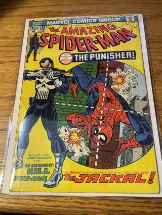 Spider - Man 129 Unrestored,  1st Punisher