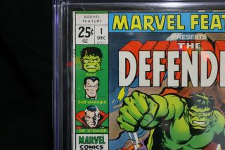 Marvel Feature The Defenders 1 CGC 8.  0 STAN LEE SIGNED (Marvel) HIGH RES SCANS 4