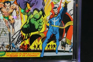 Marvel Feature The Defenders 1 CGC 8.  0 STAN LEE SIGNED (Marvel) HIGH RES SCANS 6