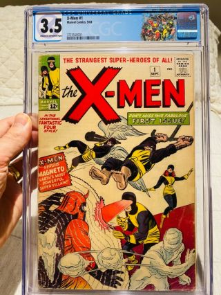 X - Men 1 - 10 Cgc 3.  5,  Marvel Silver Age 1