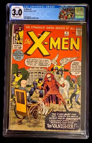 X - Men 1 - 10 cgc 3.  5,  Marvel silver age 1 4