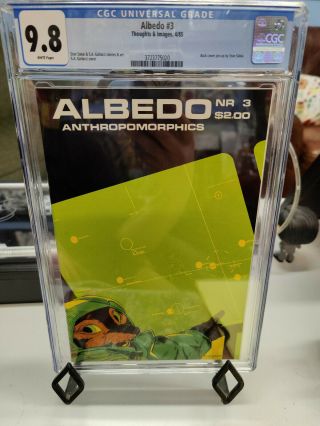 Albedo 3 (1985 1st Series) - Cgc Grade 9.  8 - 2nd Appearance Usagi Yojimbo