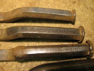 3 Mephisto 1 Unmarked Cast Iron Soil Pipe Lead Seal Swedge Tools Vintage Plumber 2