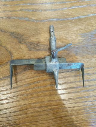 Vintage Circle Washer Gasket Cutter Old Brace Tool Metal