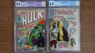 The Incredible Hulk 181 Cgc 8 1st Full Appearance Of Wolverine 1974