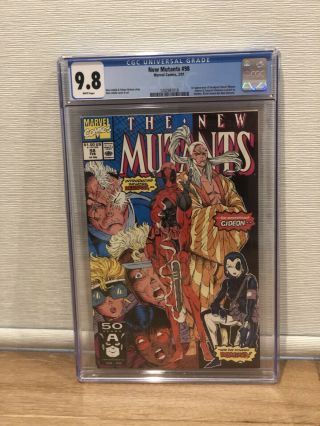 The Mutants 98 Cgc 9.  8.  First Appearance Of Deadpool