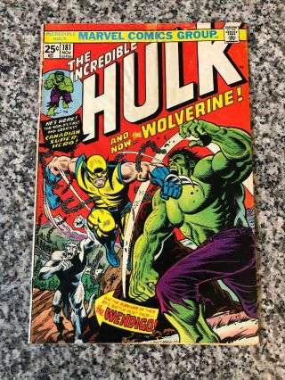 The Incredible Hulk 181 Comic Book