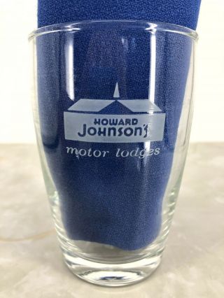 Vintage Howard Johnson Hojo Glass Cup Restaurant