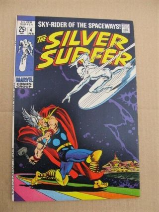 The Silver Surfer 4 Marvel Comic Group - Sky - Rider Of The Spaceways