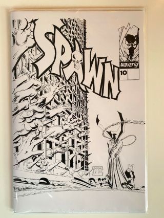 Spawn 10 Cerebus Publisher Proof Comic Book Dave Sim Todd Mcfarlane Art Cgc