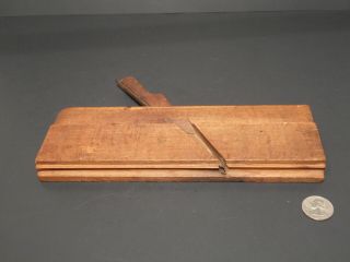 Antique Old Wooden Molding Plane Greenfield Tool Co.  No.  98
