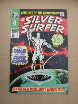 The Silver Surfer - The Origin Of The Silver Surfer 1 Aug.  Big Premiere Issue
