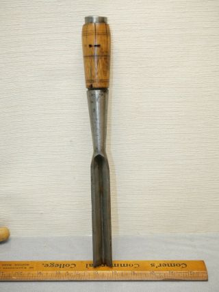 Old Woodworking Tools Vintage Ohio Tool Co 3/4 " Corner Socket Chisel