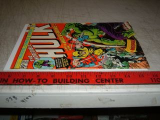 The Incredible Hulk 181,  1st App of Wolverine,  1974,  Complete,  Value Stamp 7.  0 4